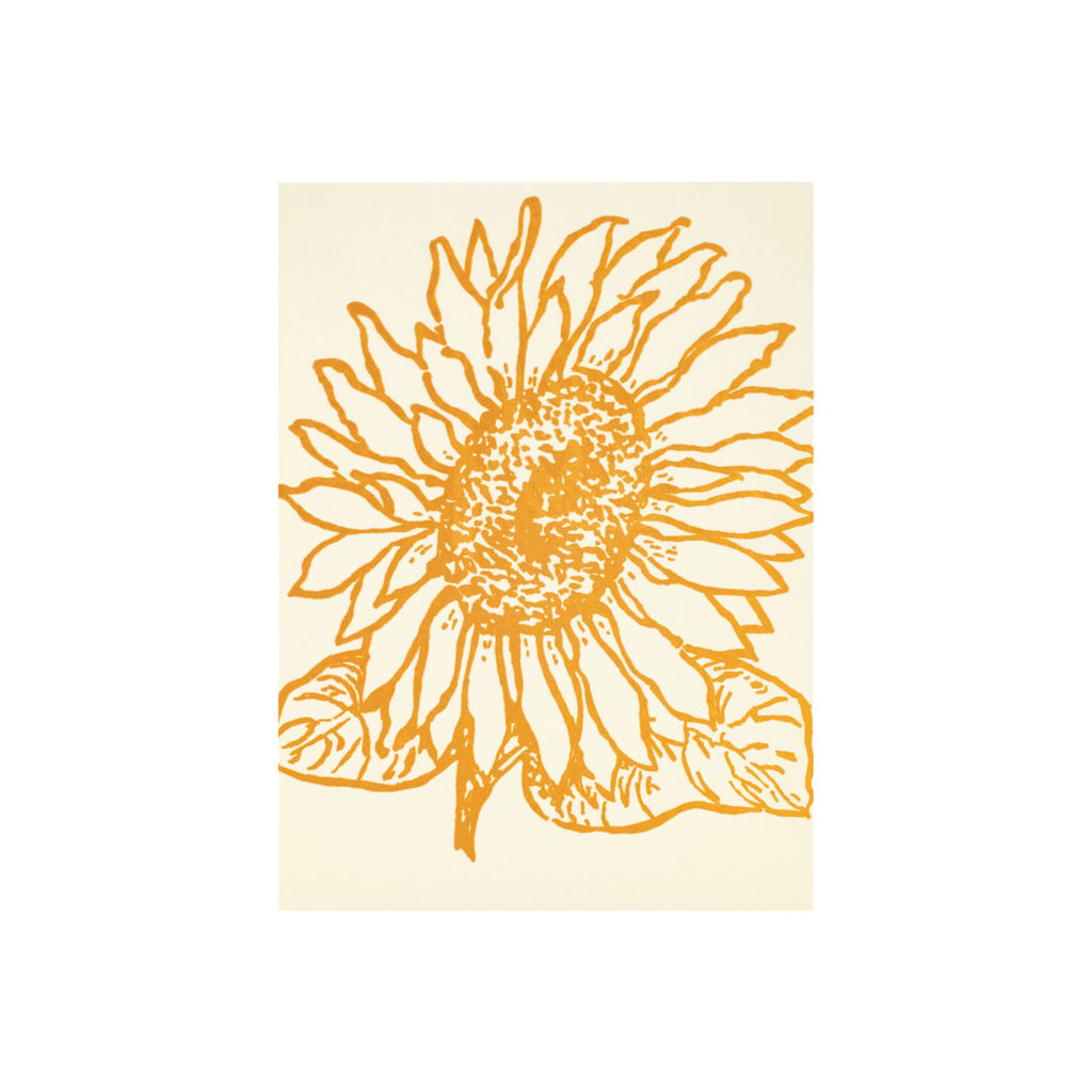 Saturn Press Sunny One Grace Letterpress Notes Set of 6