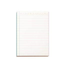 Designworks Green & Peach Colorblock Notepad