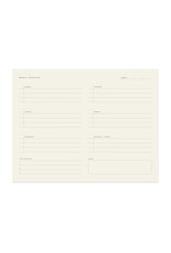 Ramona & Ruth Weekly Overview Notepad