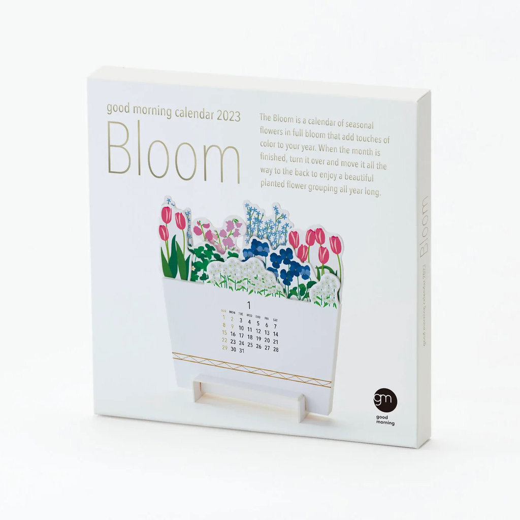 Good Morning Inc. Bloom Pop Up Desk Calendar 2023