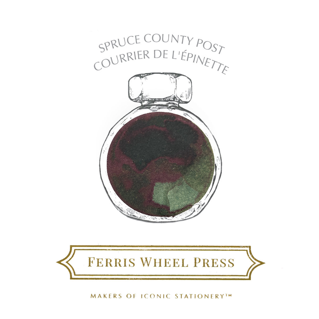 Ferris Wheel Press Spruce County Post Bottled Ink 38ml