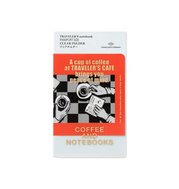 Traveler's Company [coming soon] Traveler's Notebook 2023 Clear Folder Passport