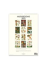 cavallini 2023 Mushrooms Wall Calendar