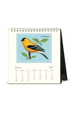cavallini 2023 Desk Calendar Birds