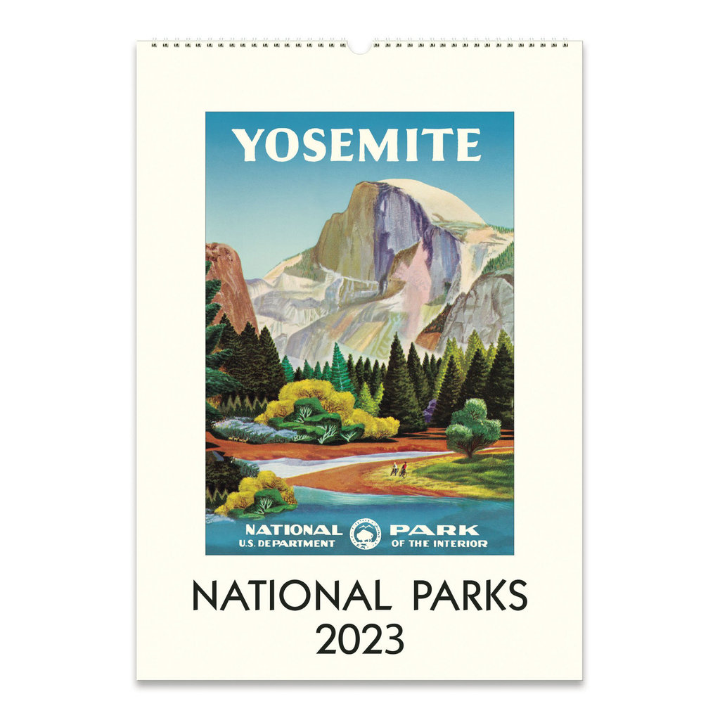 cavallini 2023 National Parks Wall Calendar