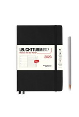 Leuchtturm Leuchtturm 2023 A5 Weekly Planner & Notebook Hardcover - Black