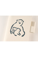 Hobonichi Hobonichi Techo 2023 Izumi Shiokawa: Polar Bear Tender Heart A6