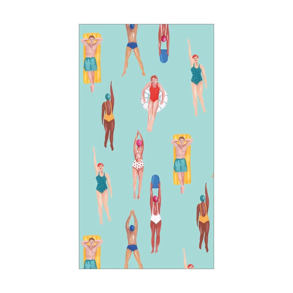 Paper Products Design Riviera Swimmers Paper Napkins