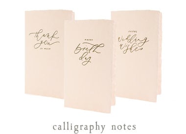 Calligraphy Notes