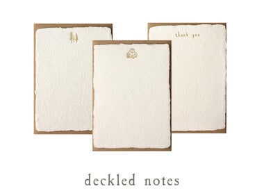 Deckled Notes