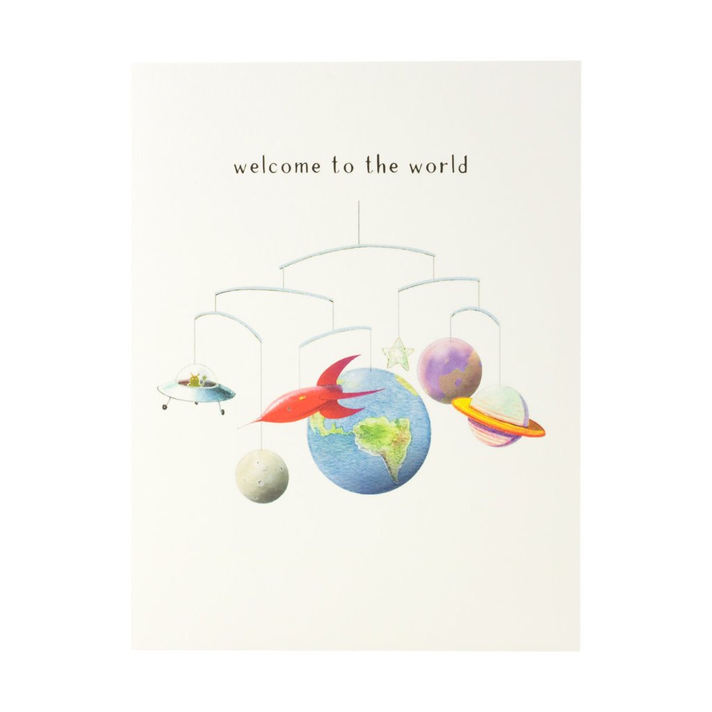 Felix Doolittle Out of This World Baby Card