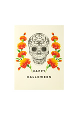 Abigail Jayne Design Sugar Skull Halloween Card