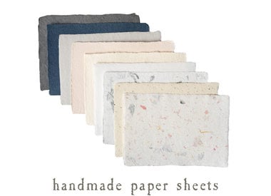 Denim Handmade Paper Sheet - oblation papers & press