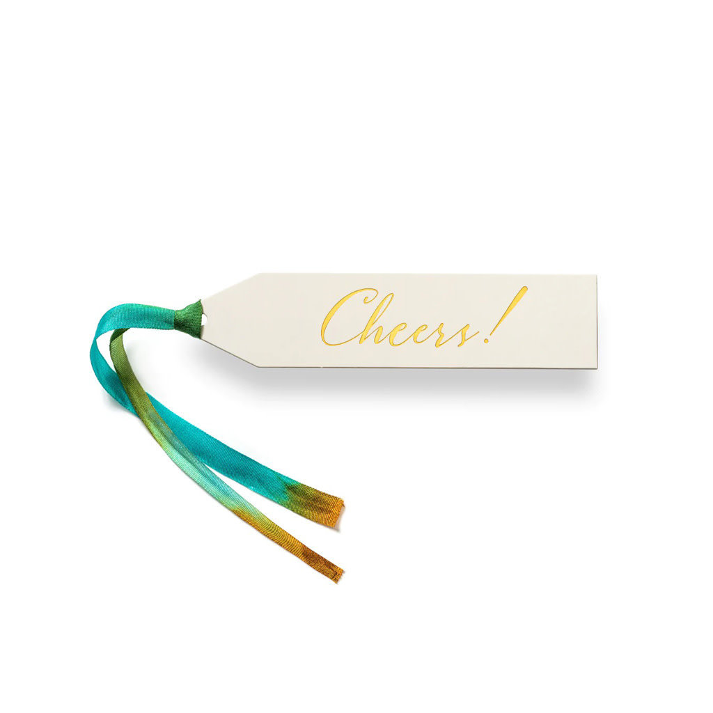 Karen Adams Designs Cheers Letterpress Gift Tags