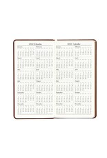 Graphic Image 2023 Personal Leather Pocket Datebook - Pink