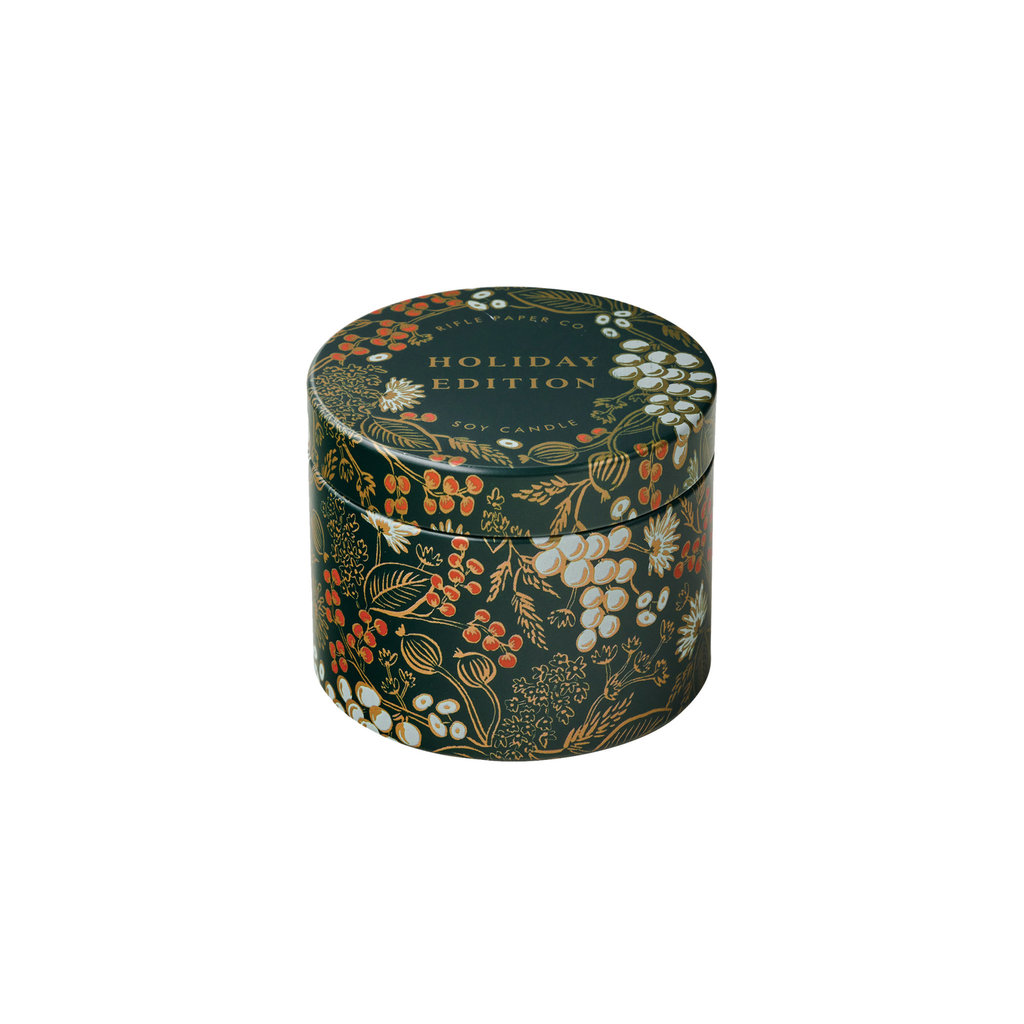 Rifle Paper Holiday Edition Candle Tin