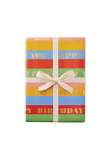 Rifle Paper Birthday Wishes Continuous Wrap Roll
