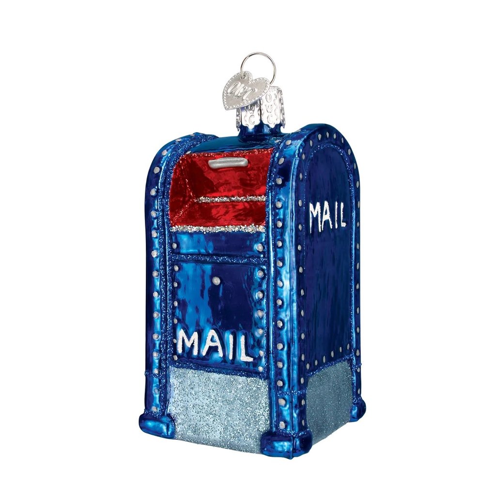 Old World Christmas Mail Box Ornament