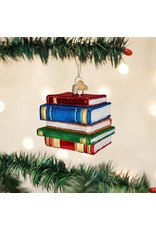 Old World Christmas Stack of Books Ornament