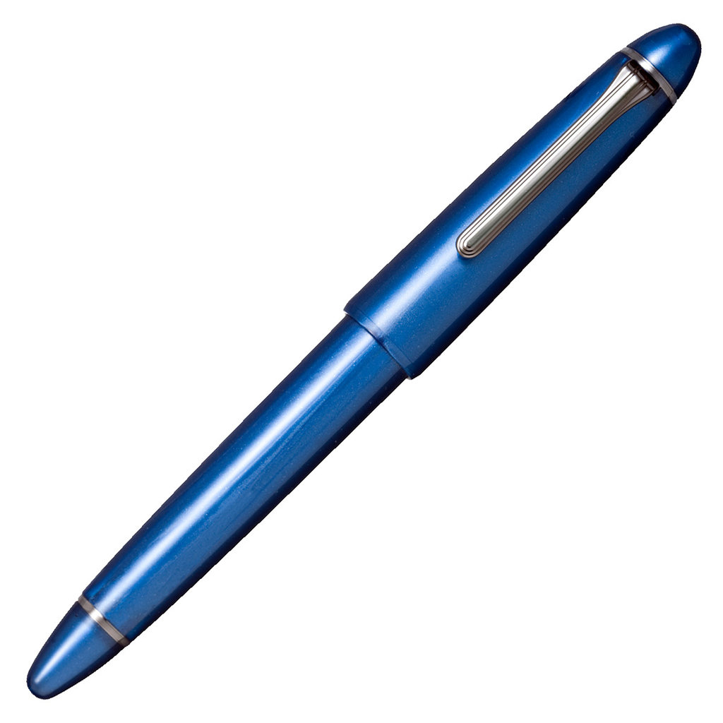 Sailor Sailor 1911L Ringless Metallic Simply Blue Fountain Pen