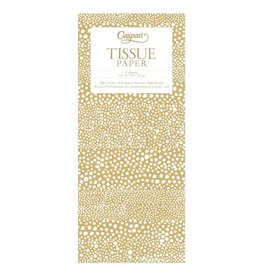 Caspari Pebble Gold Tissue Paper