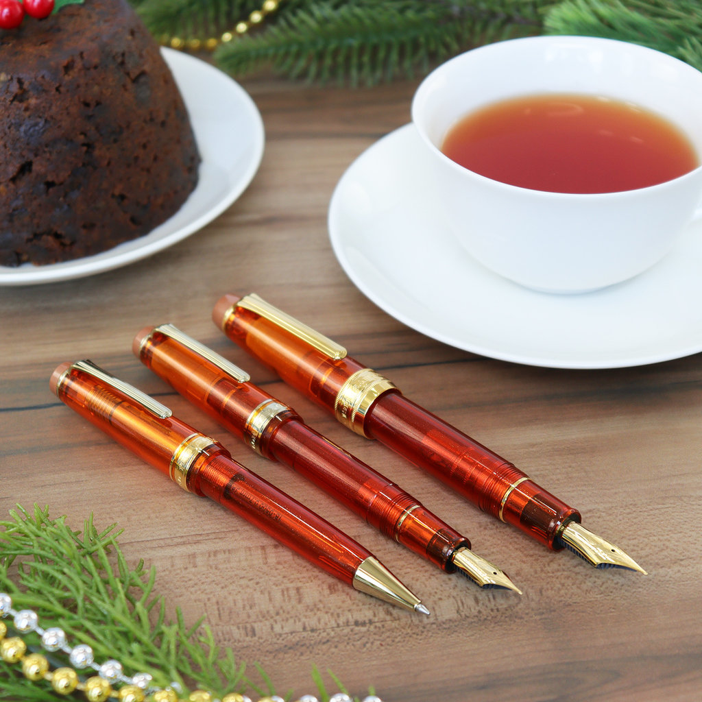 Sailor Sailor Pro Gear King of Pen Tea Time Christmas Spice Tea Fountain Pen Limited Edition Medium