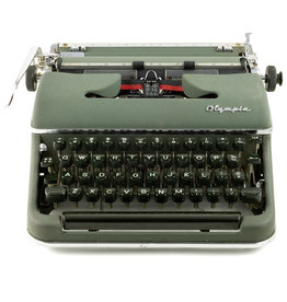 Olympia Olympia De Luxe Dark Green Typewriter