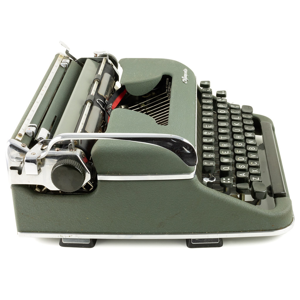 Olympia Olympia De Luxe Dark Green Typewriter
