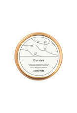 Living Thing Cursive Travel Tin Candle