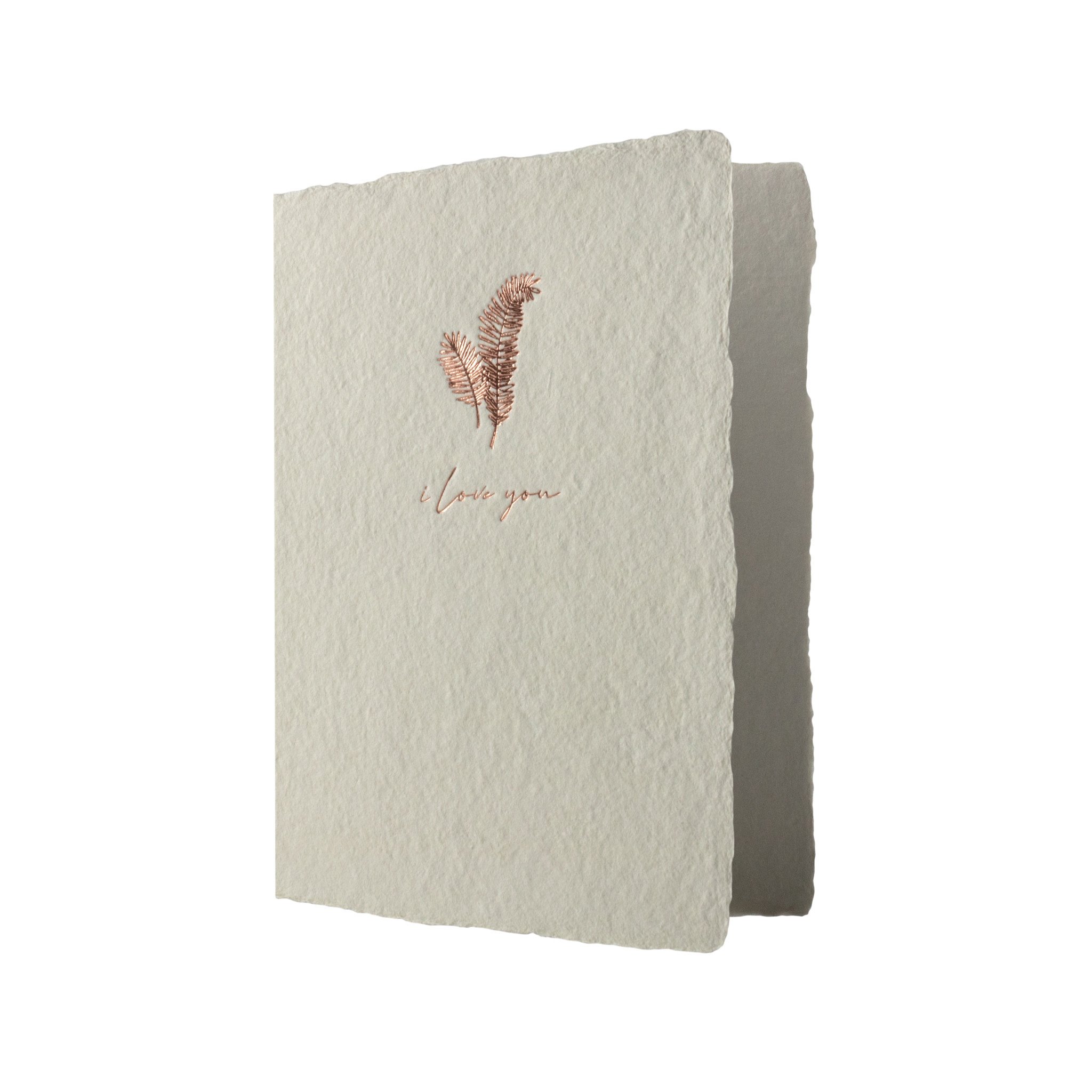 Wedding stationery blush deckle edge handmade recycled cotton paper. —  Feathers and Stone