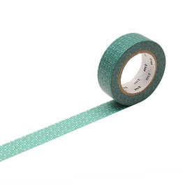 mt Hexagons Kumikikkou Rokushou Mineral Green Washi