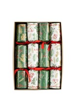 Caspari Sprigs And Berries Christmas Crackers