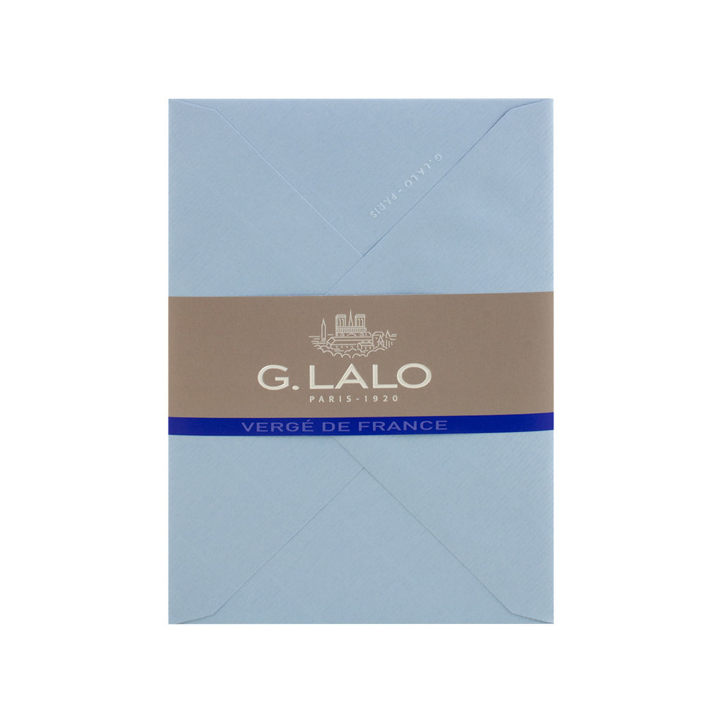 G. Lalo G. Lalo Envelopes - Blue