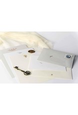 Oblation Papers & Press Bird With Pen Letterpress Letter Set