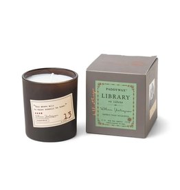 Paddywax Library 6 oz Candle - William Shakespeare