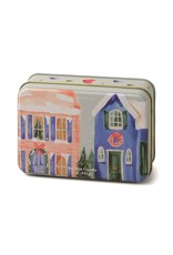 Paddywax Neighborhood Scene Holiday Candle Tin - Winter Balsam