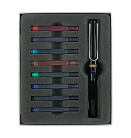 Lamy Lamy Safari Gift Set Black with Ink Cartridges