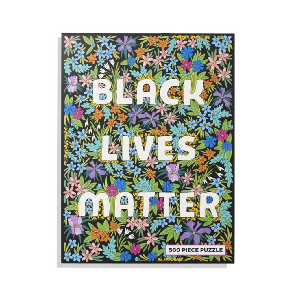 the found Black Lives Matter Floral Puzzle