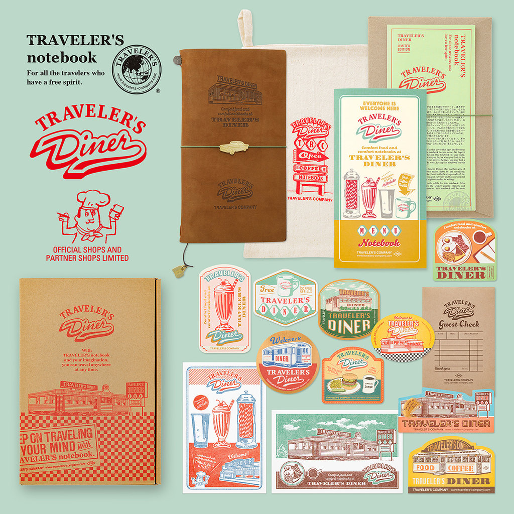 Traveler's Company [sold out] Traveler's Notebook DINER Limited Set