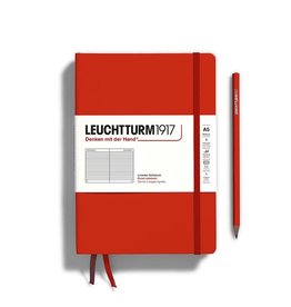 Leuchtturm A5 Medium Hardcover Notebook Fox Red