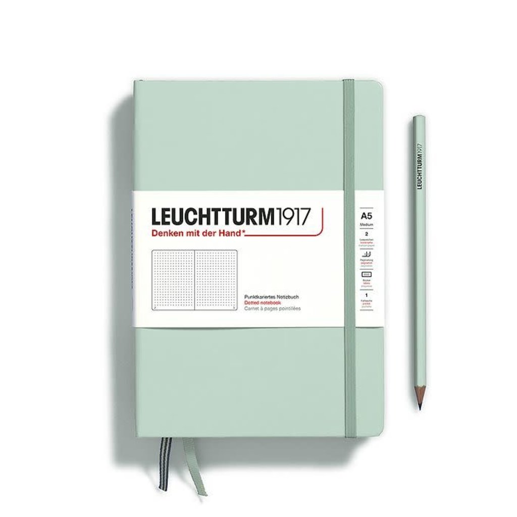 Leuchtturm A5 Medium Hardcover Notebook Mint Green