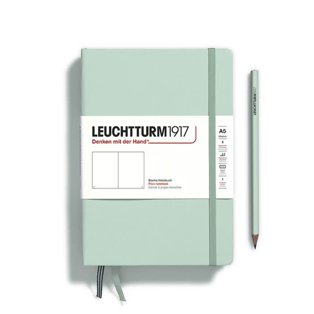 Leuchtturm A5 Medium Hardcover Notebook Mint Green