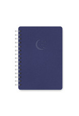 Orange Circle Studio Moon & Stars Agatha Notebook - Navy