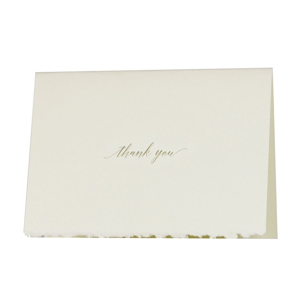 Gold Edge Card Stock Envelopes