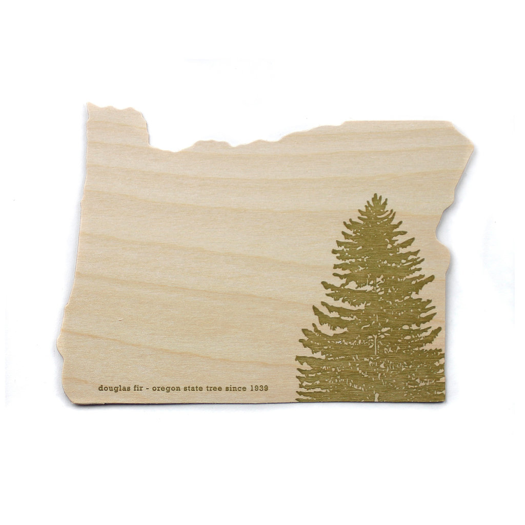 Oblation Papers & Press Die-Cut Birch Veneer Oregon Fir Tree