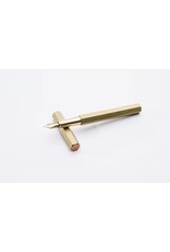 Ystudio ystudio Classic Brass Fountain Pen Medium