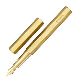 Ystudio ystudio Classic Brass Fountain Pen Fine