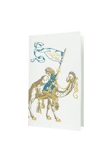 Oblation Papers & Press Holiday Wishes Camel Museum Collection Letterpress Card