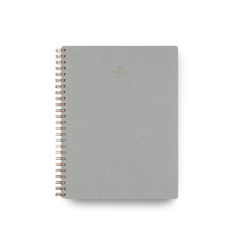 Appointed Workbook Dove Gray Dot Grid