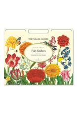 cavallini Flower Garden File Folders